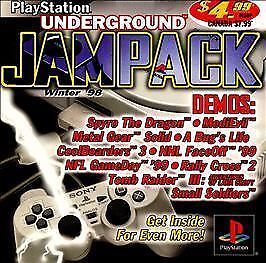 PlayStation Underground Jampack Winter '98 Video Game