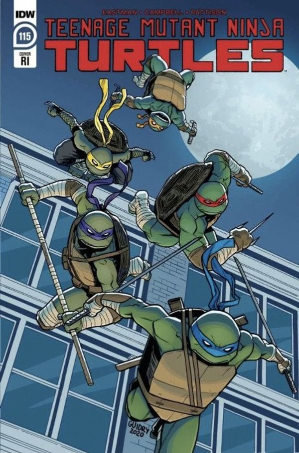 Teenage Mutant Ninja Turtles #115 (10 Copy Cover Gavin Guidry)