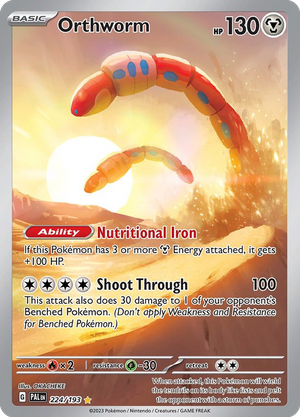 Orthworm (224/193) - Paldea Evolved