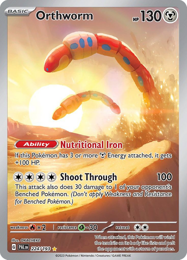 Orthworm (224/193) - Paldea Evolved