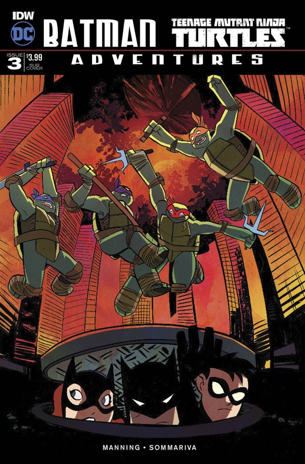 Batman/Teenage Mutant Ninja Turtles Adventures  #3 (Subscription Variant)