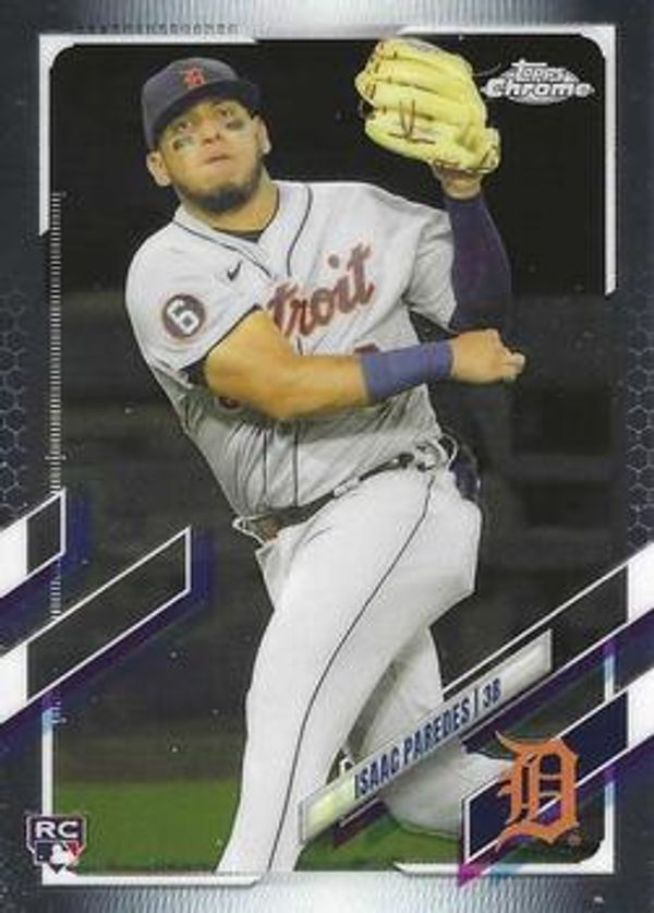 Isaac Paredes 2021 Topps Chrome Baseball #66