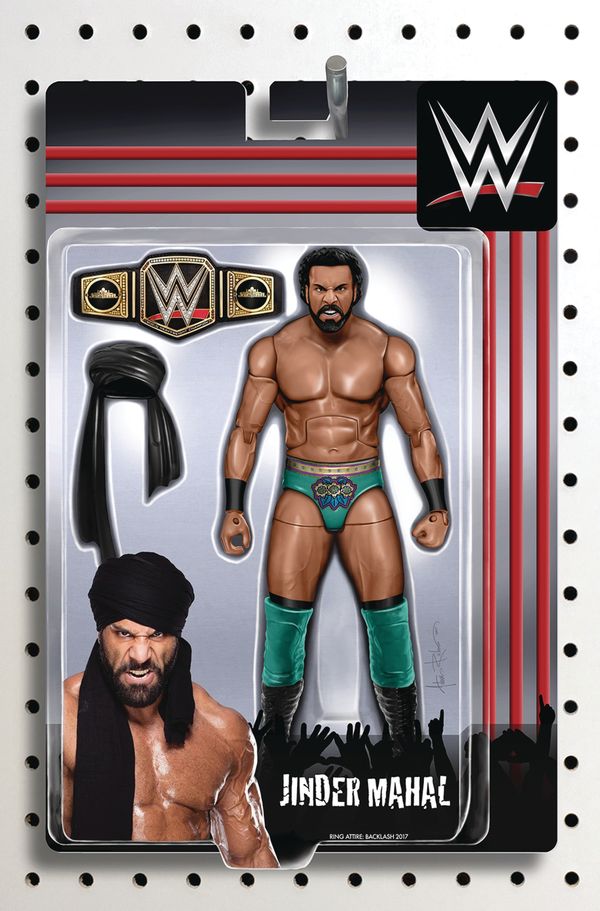 WWE #14 (Riches Action Figure Variant)