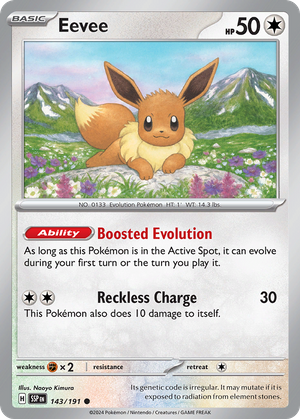 Eevee (143/191) - Surging Sparks