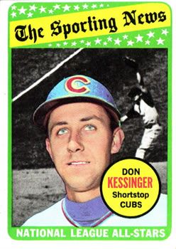 Don Kessinger 1969 Topps #422 Sports Card