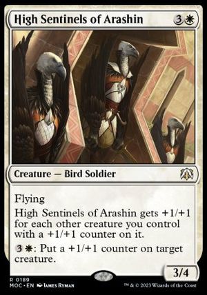 High Sentinels of Arashin (March of the Machine Commander Decks)