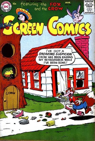 Real Screen Comics #108 Comic