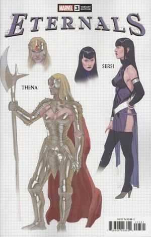 Eternals #3 (Ribic Design Variant)