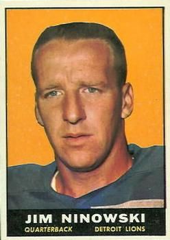 Jim Ninowski 1961 Topps #29 Sports Card
