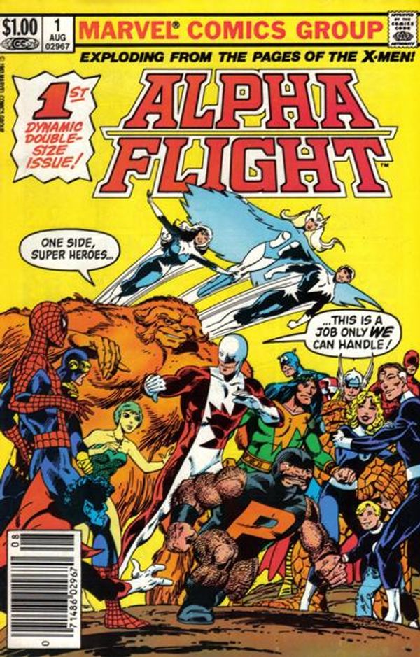 Alpha Flight #1 (Newsstand Edition)