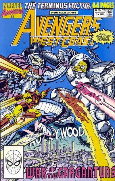Avengers West Coast Annual #5 Comic