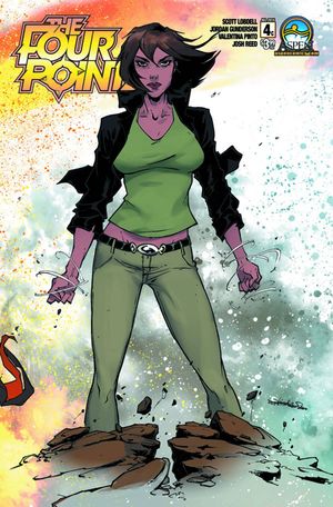 Four Points #4 (Direct Market Cover C)