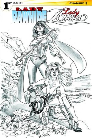 Lady Rawhide Lady Zorro #1 (10 Copy Mayhew Cover)