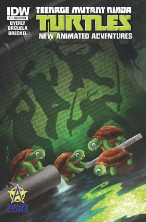 TMNT: New Animated Adventures #1 (Awesome Con Edition)
