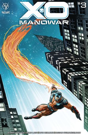 X-O Manowar #3 (Cover D 25 Copy Cover Weaver)