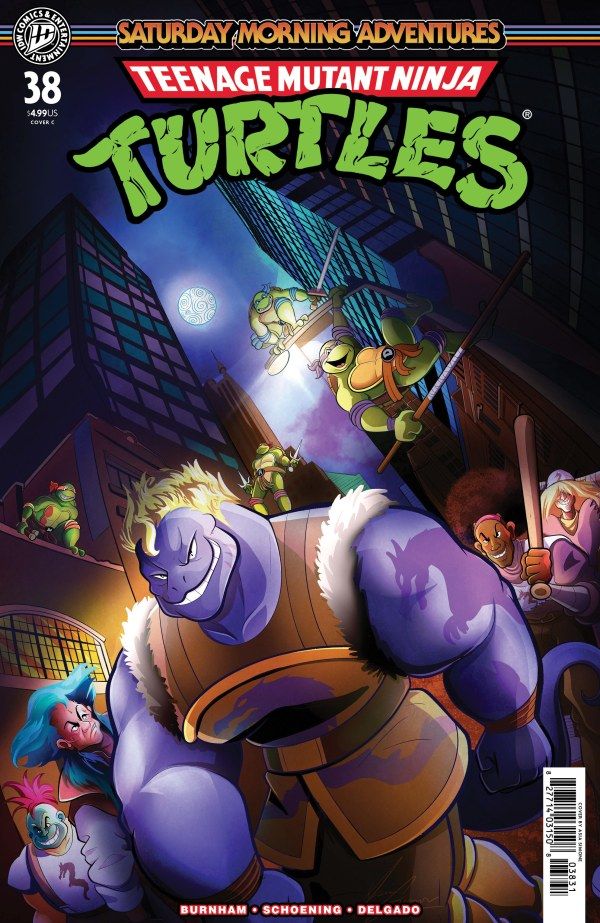 Teenage Mutant Ninja Turtles: Saturday Morning Adventures #38 (Variant C Simone) Comic