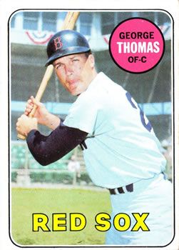 George Thomas 1969 Topps #521 Sports Card