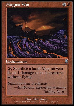 Magma Vein (Odyssey) Trading Card