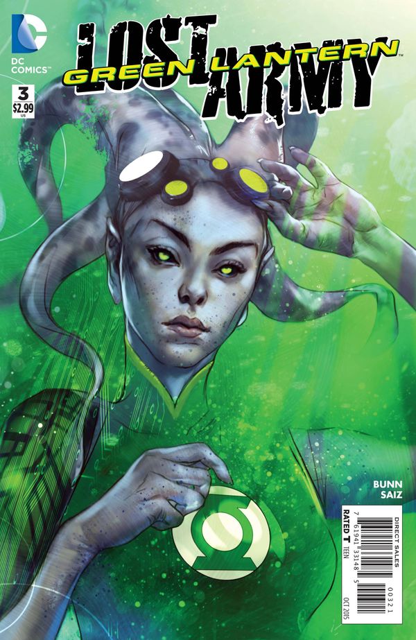 Green Lantern The Lost Army #3 (Variant Cover)
