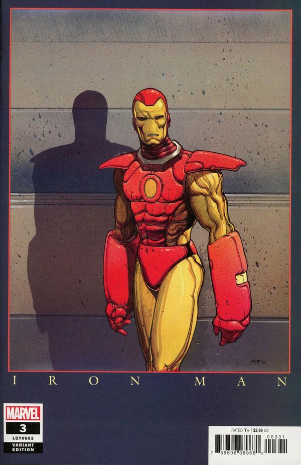 Tony Stark: Iron Man #3 (Moebius Variant)