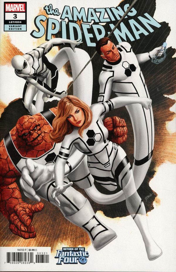 Amazing Spider-man #3 (Epting Return Of Fantastic Four)