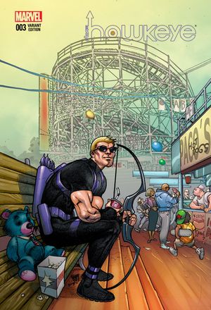 All New Hawkeye #3 (Nyc Variant)