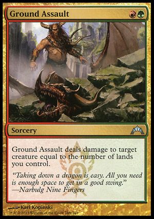 Ground Assault (Gatecrash)