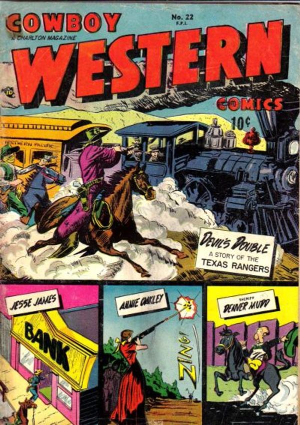Cowboy Western Comics #22