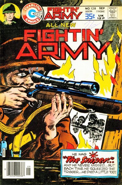Fightin' Army #128 Comic