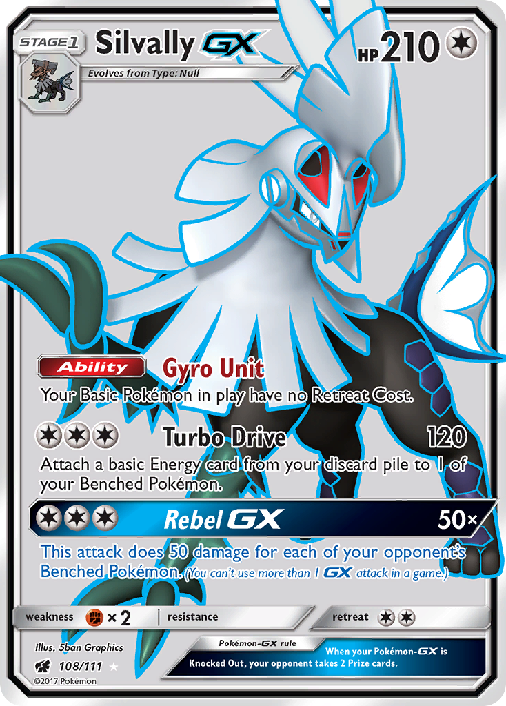 Silvally GX (108/111) - Crimson Invasion Pokémon Card