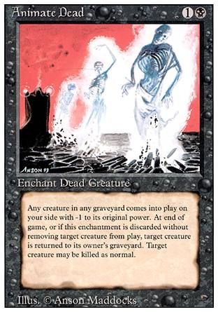 Animate Dead (Revised Edition) Trading Card