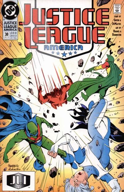 Justice League America #38 Comic