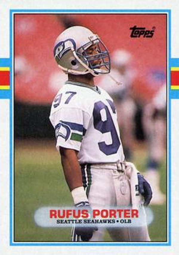 Rufus Porter 1989 Topps #184
