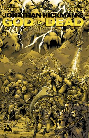 God Is Dead #39 (Glided Retailer Order Incentive)