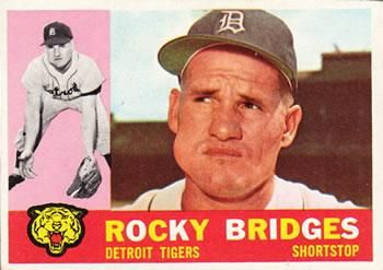 Rocky Bridges 1960 Topps #22 Sports Card