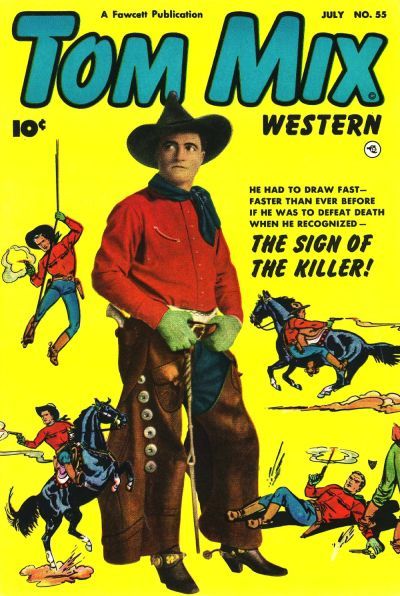 Tom Mix Western #55 Comic