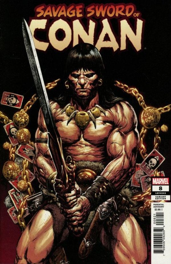 Savage Sword Of Conan #8 (Manco Variant)