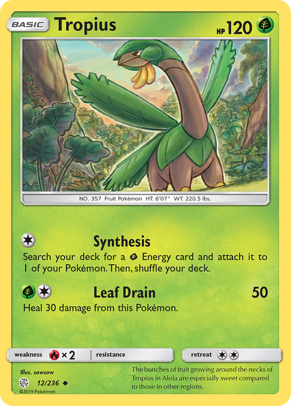 Tropius (12/236) - Cosmic Eclipse