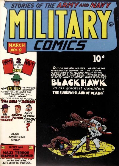 Military Comics #8 Comic
