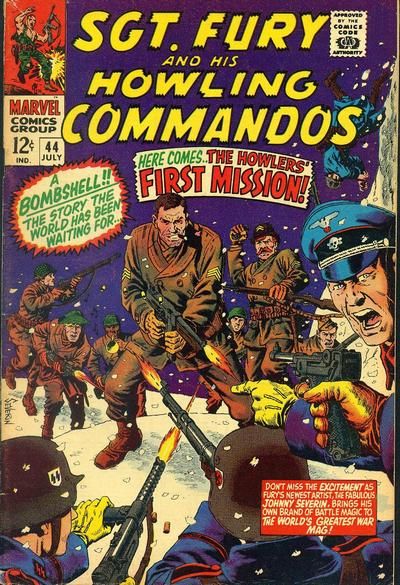 Sgt. Fury And His Howling Commandos #44 Comic