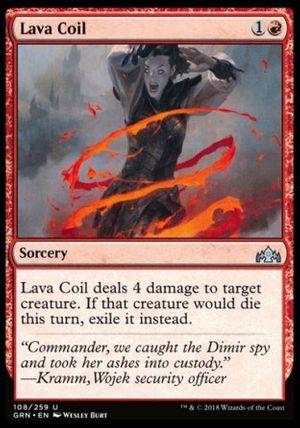 Lava Coil (Guilds of Ravnica)