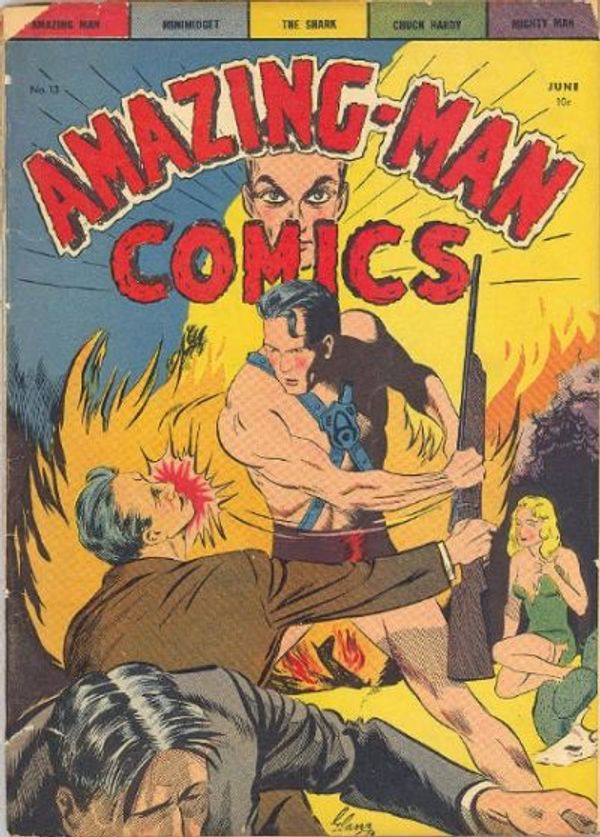 Amazing Man Comics #13