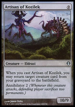 Artisan of Kozilek (Archenemy - decks) Trading Card