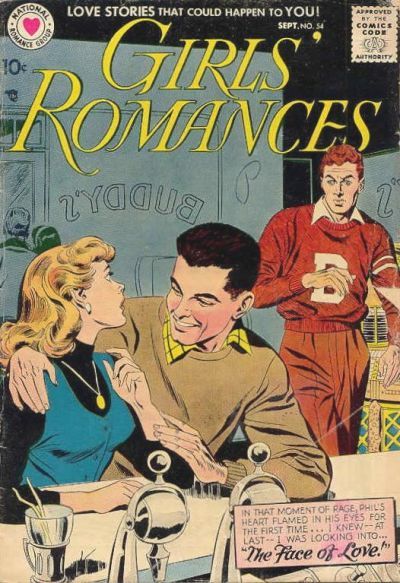 Girls' Romances #54 Comic