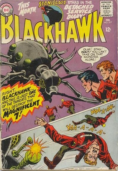 Blackhawk #217 Comic