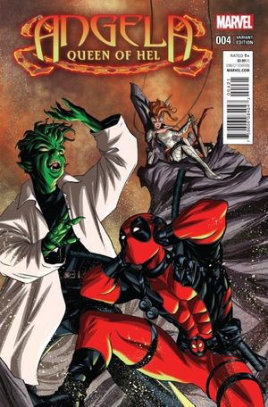 Angela Queen Of Hel #4 (Deadpool Variant)