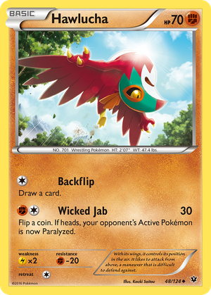 Hawlucha (48/124) - Fates Collide