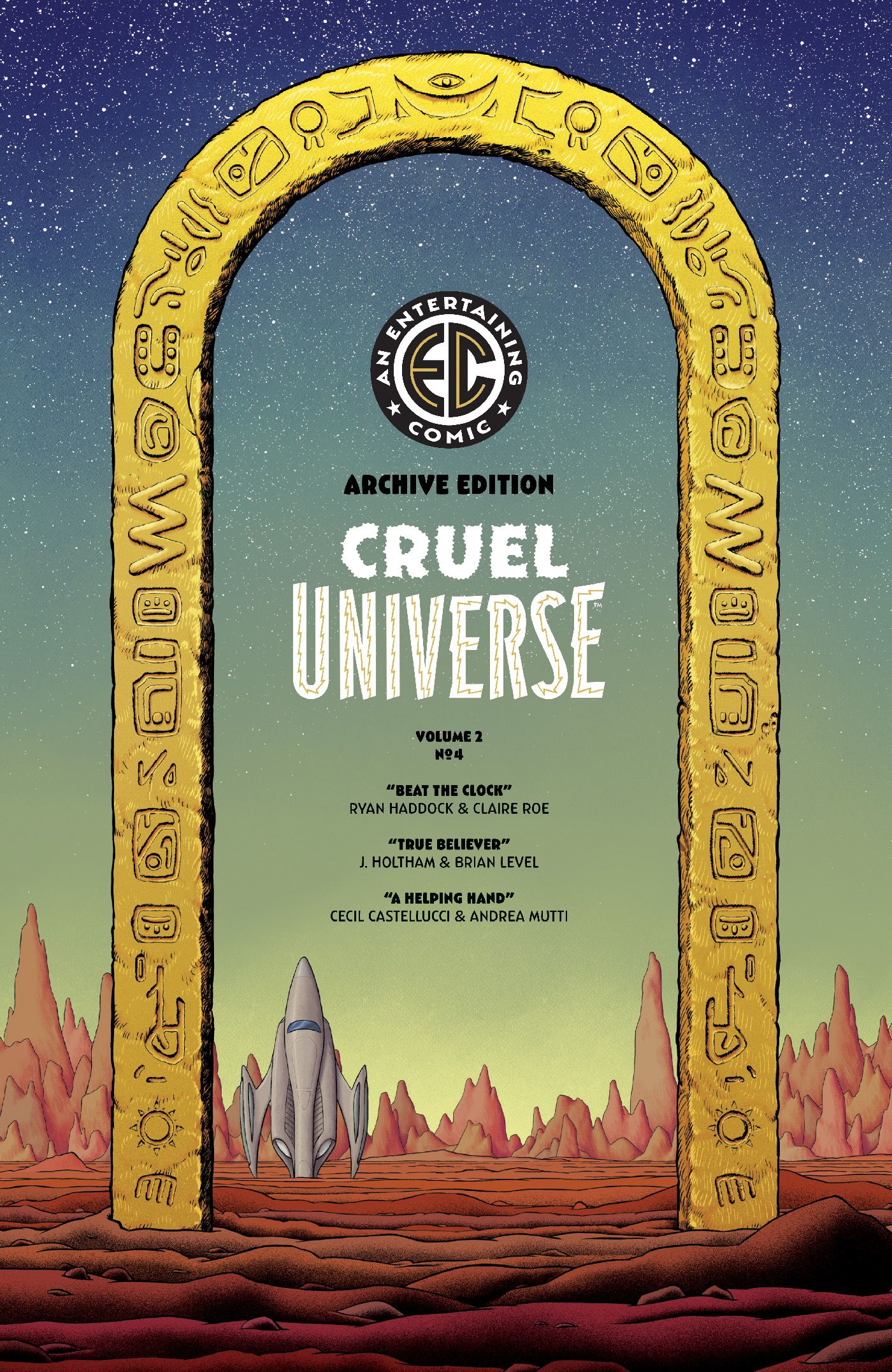 Cruel Universe 2 #4 (Cvr E Inc 1:50 Malachi Ward Archive Edition Variant) Comic