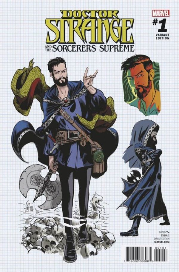 Doctor Strange and the Sorcerers Supreme #1 (Rodriguez Design Variant)