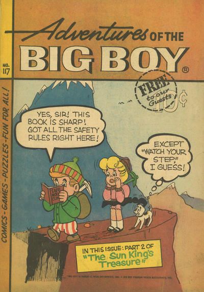 Adventures of Big Boy #117 [East] Comic